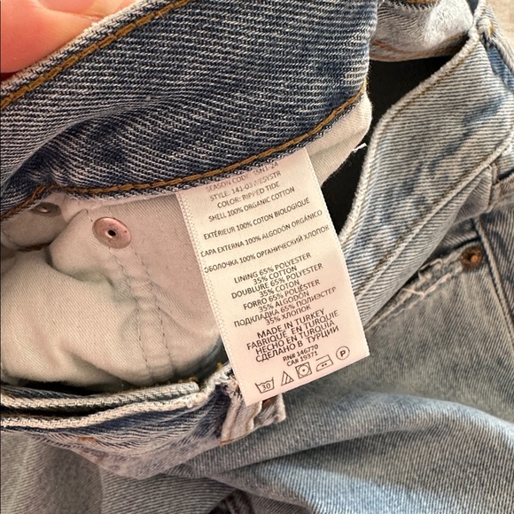 RE/DONE Easy Straight in Ripped Tide - Picture 9 of 10